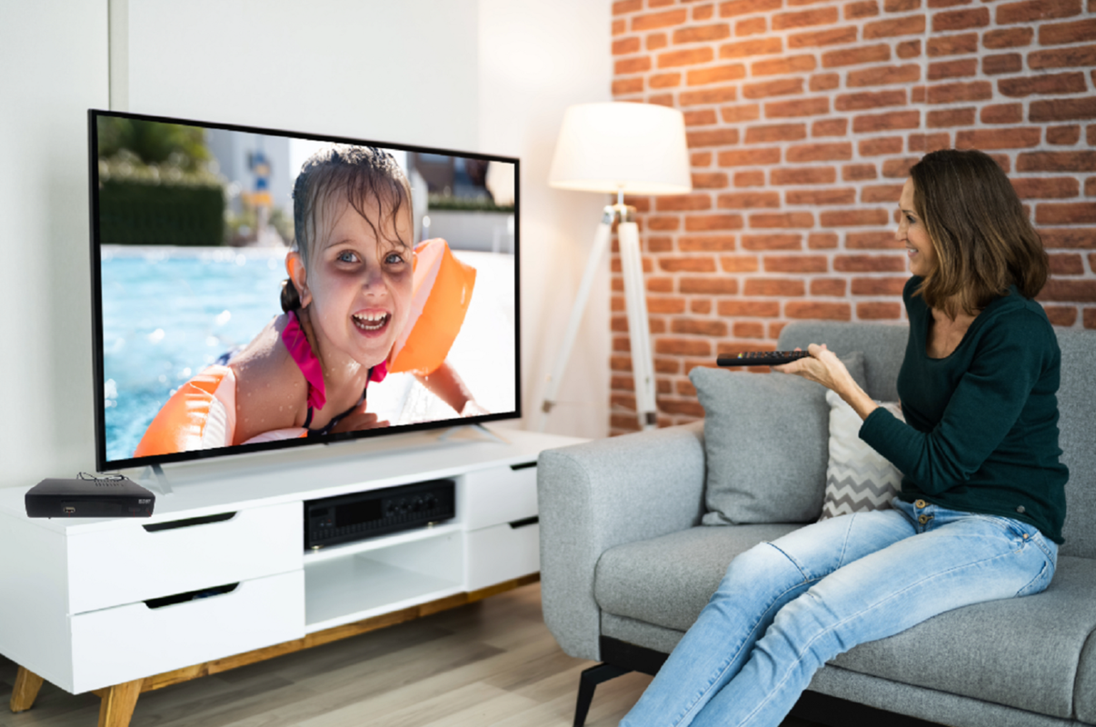 Sintonizador Digital Convertidor TV Canales Full HD Lau-4