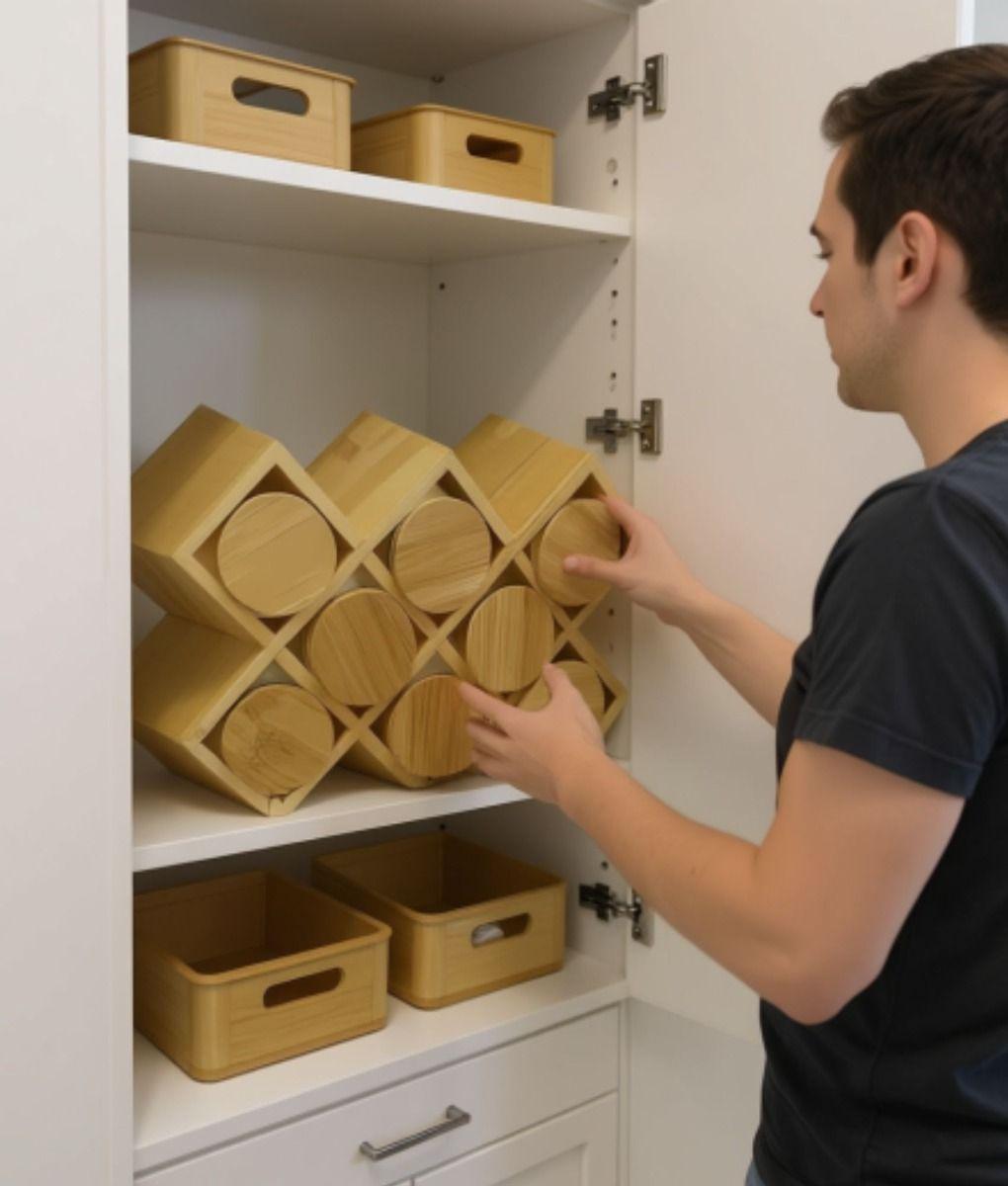 Juego Frasco Soporte Organizador Contenedor Cocina Jhn-3