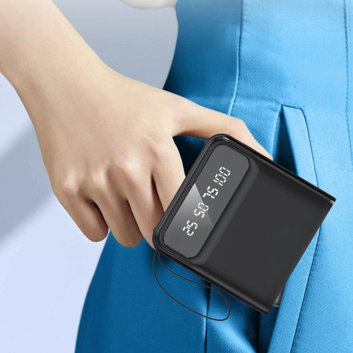 Cargador Portátil Pantalla Digital Integrado Práctico Jhn-5