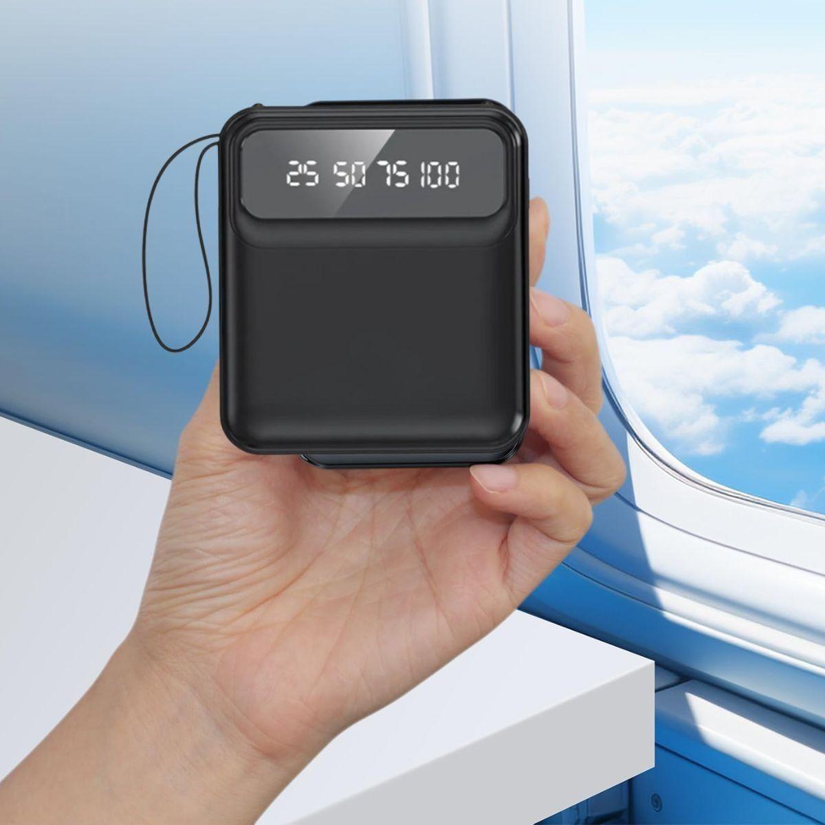 Cargador Portátil Pantalla Digital Integrado Práctico Jhn-6