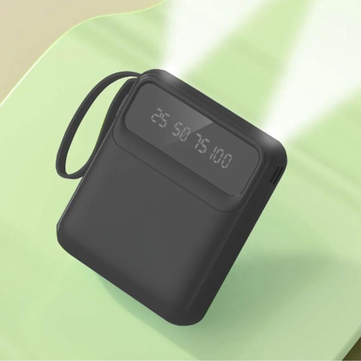Cargador Portátil Pantalla Digital Integrado Práctico Jhn-9