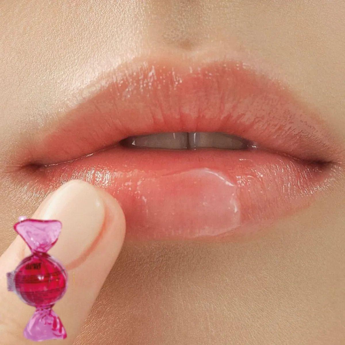 Set 3 Brillos Labiales Sabor Caramelo Efecto Hidratante ALJ-2