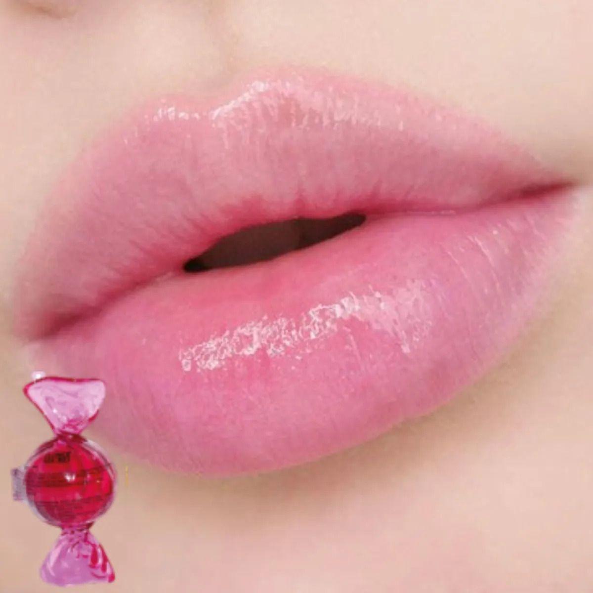 Set 3 Brillos Labiales Sabor Caramelo Efecto Hidratante ALJ-6
