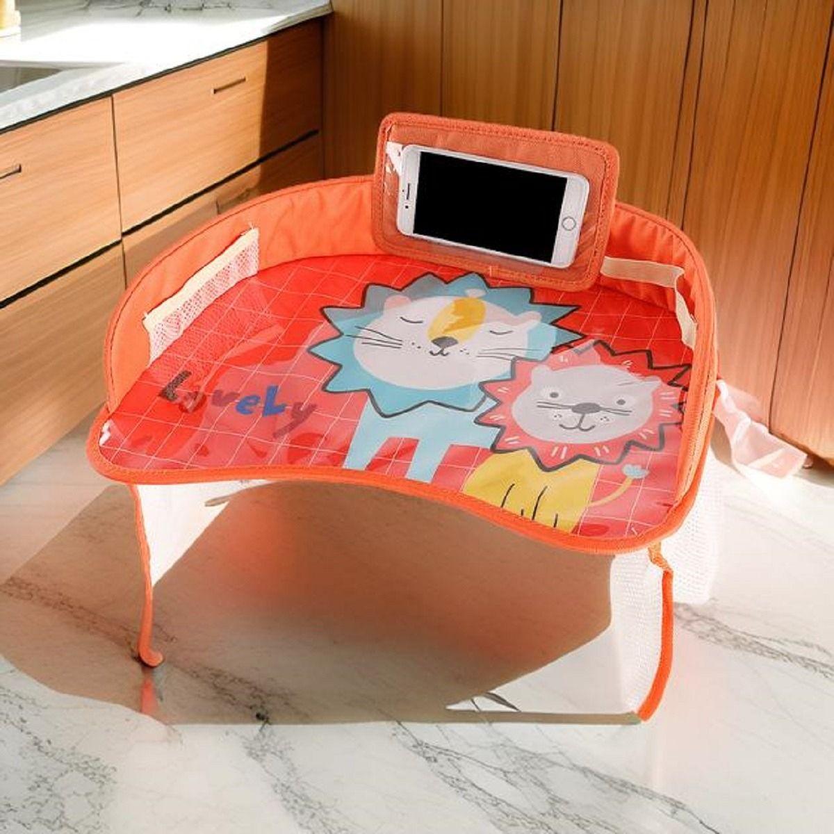 Organizador Mesa Portatil Auto Carrito Impermeable Bebe Lau-4