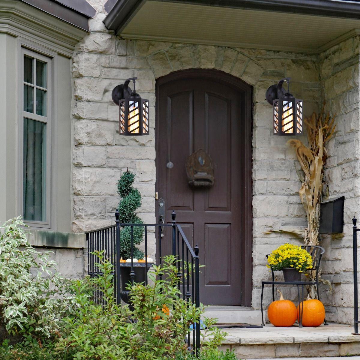 Lampara Techo Pared Jaula Hexagonal Moderna Hogar Lau-1