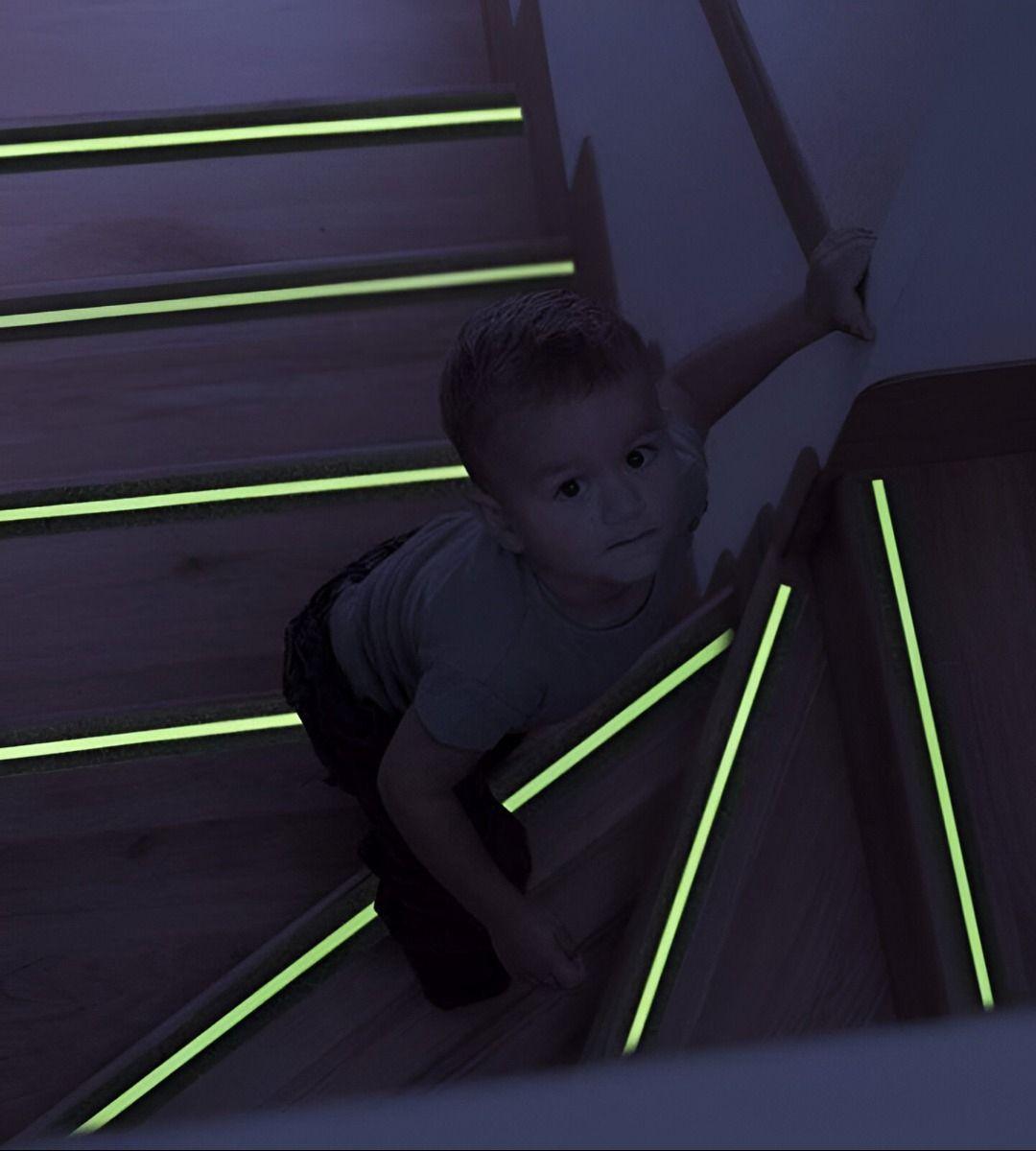 Cinta Seguridad Adhesiva Antideslizante Luminosa 15m Jhn-6