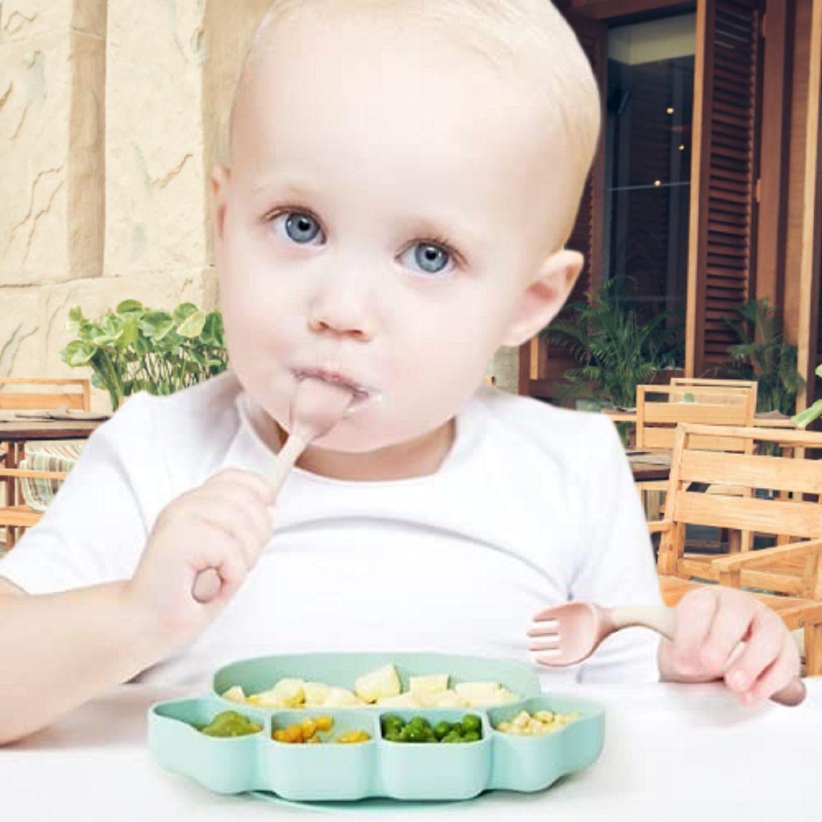 Set 4 Cuchara + Cubierto Estuche Entrenamiento Bebes Lau-5