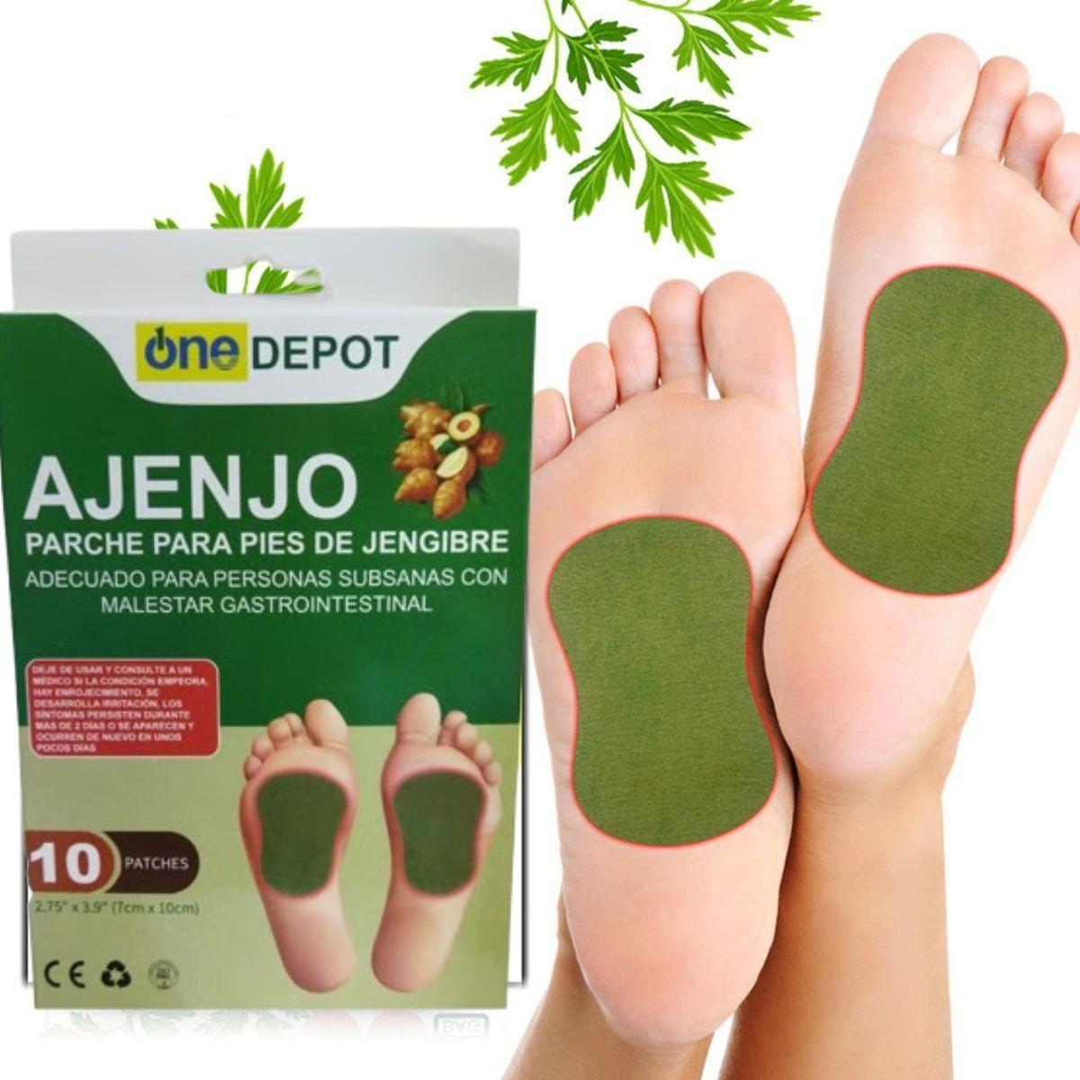 Parches Ajenjo Pies Desintoxicantes Relajantes 7 Pack Jhn-7