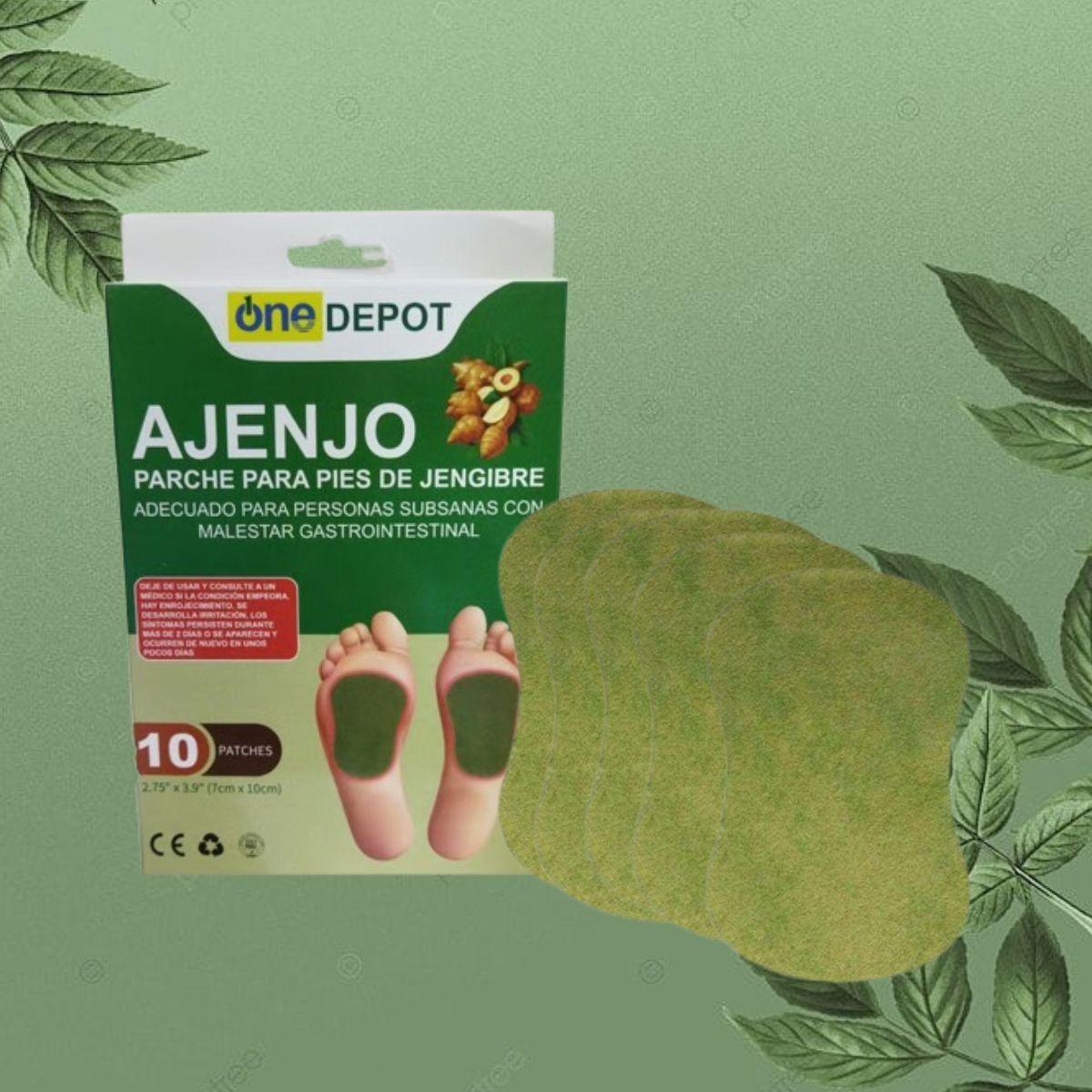 Parches Ajenjo Pies Desintoxicantes Relajantes 7 Pack Jhn-8