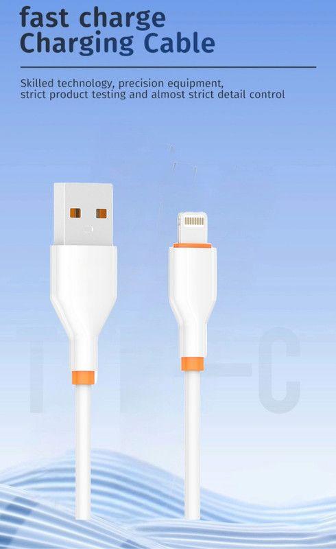 Set 5 Cables Data Lightning USB Carga Rapida Lau-3