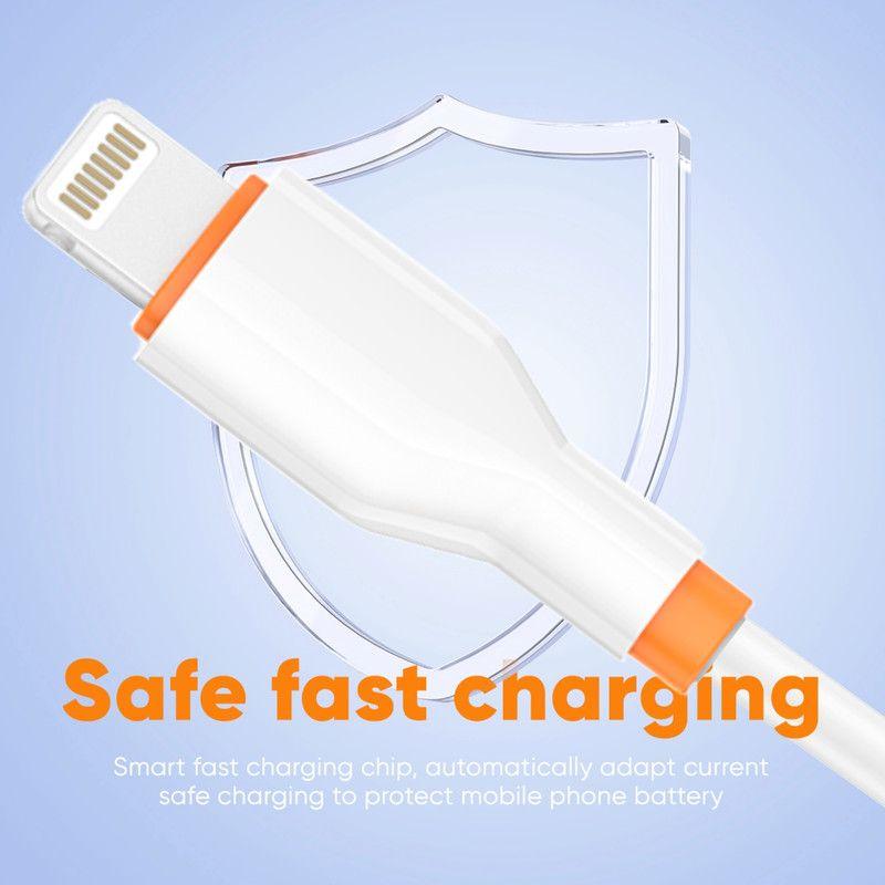 Set 5 Cables Data Lightning USB Carga Rapida Lau-5
