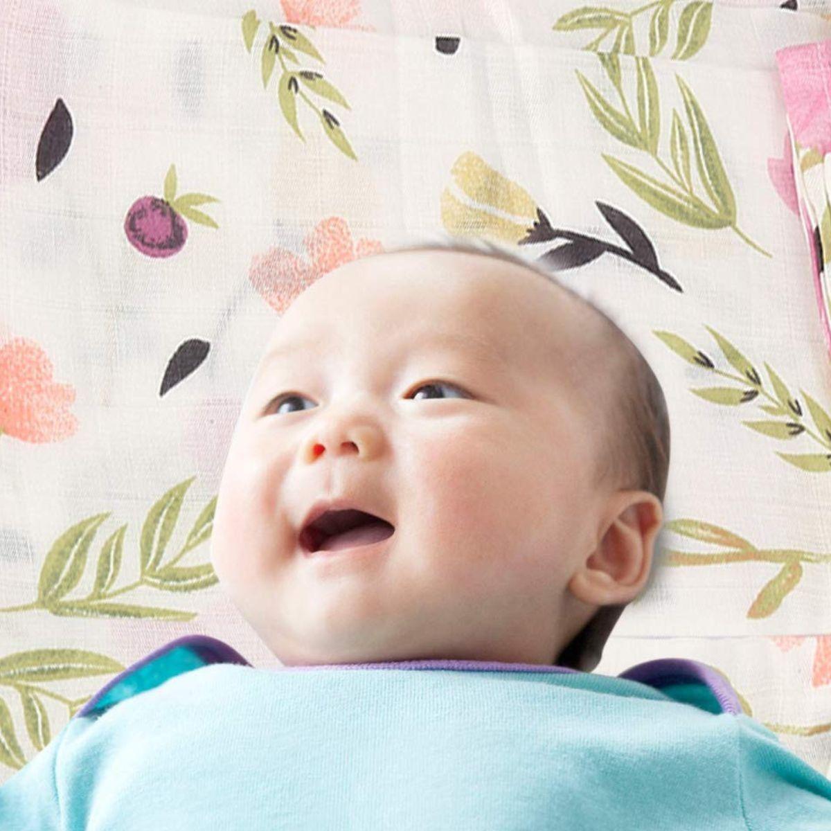 MANTA DE APEGO MUSELINA SUAVE LIGERA PARA BEBE LAU-6