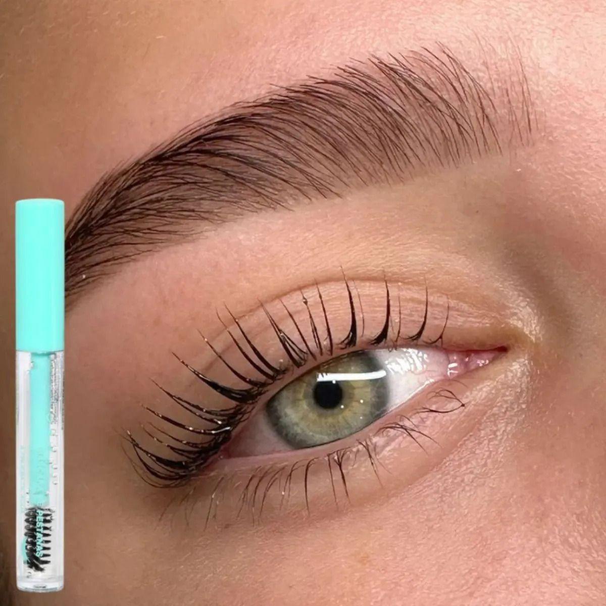 Paq 24 Máscaras Pestañas Cejas Transparente Gel Fijador ALJ-7
