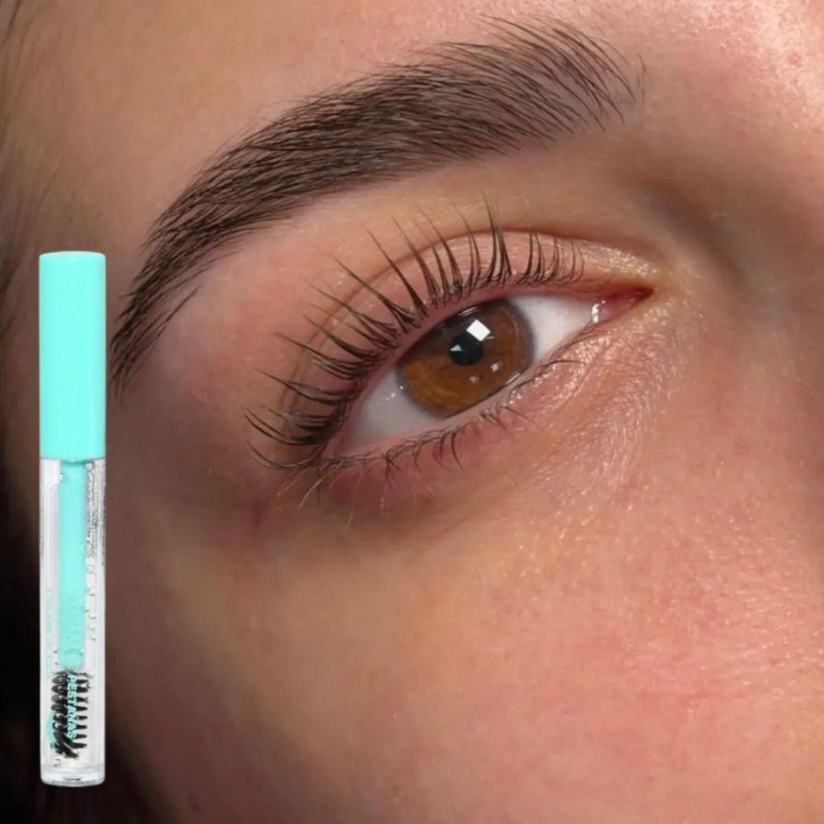 Paq 24 Máscaras Pestañas Cejas Transparente Gel Fijador ALJ-9