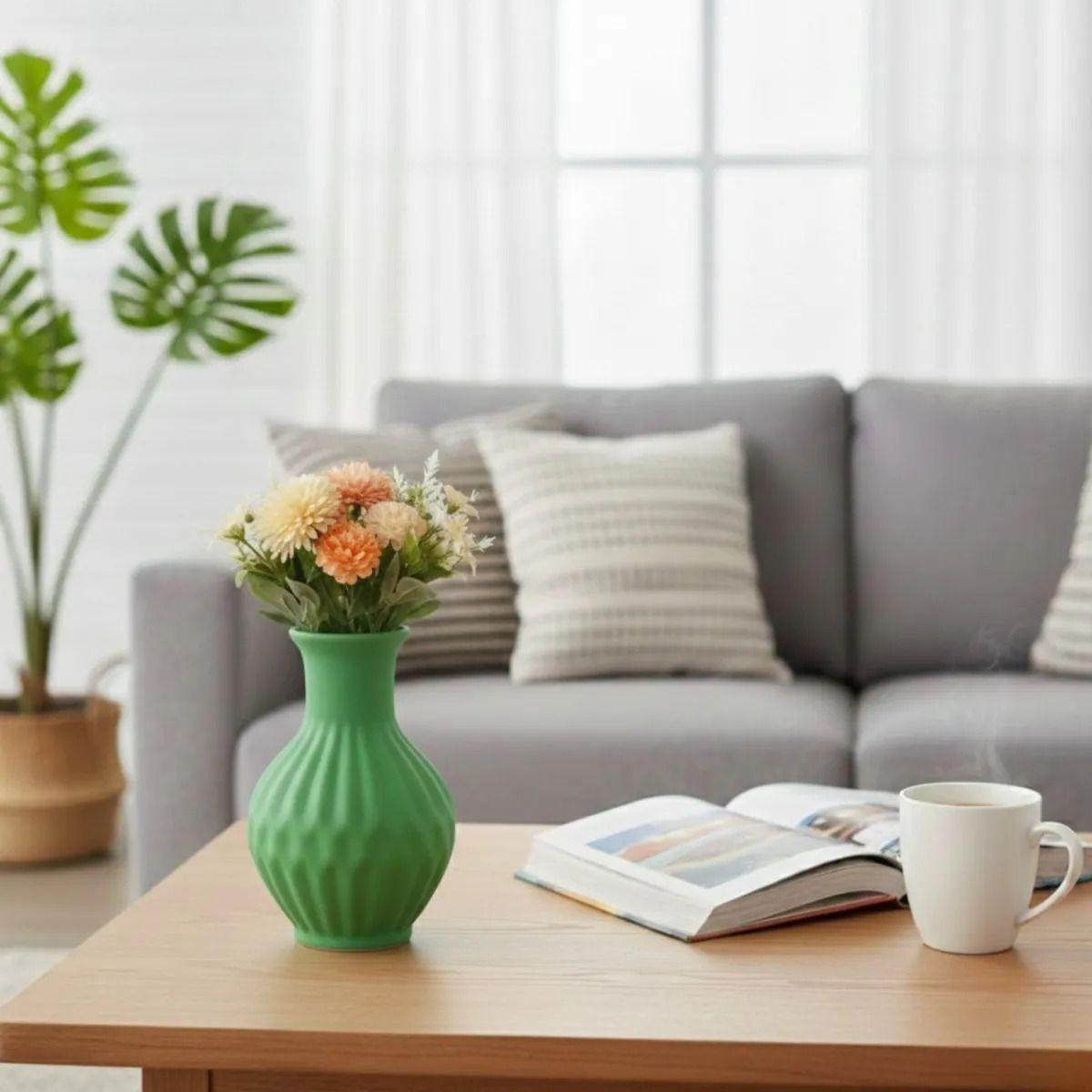 Set 2 Ramo Floral Artificial Artístico Naturaleza Adorno Jhn-5