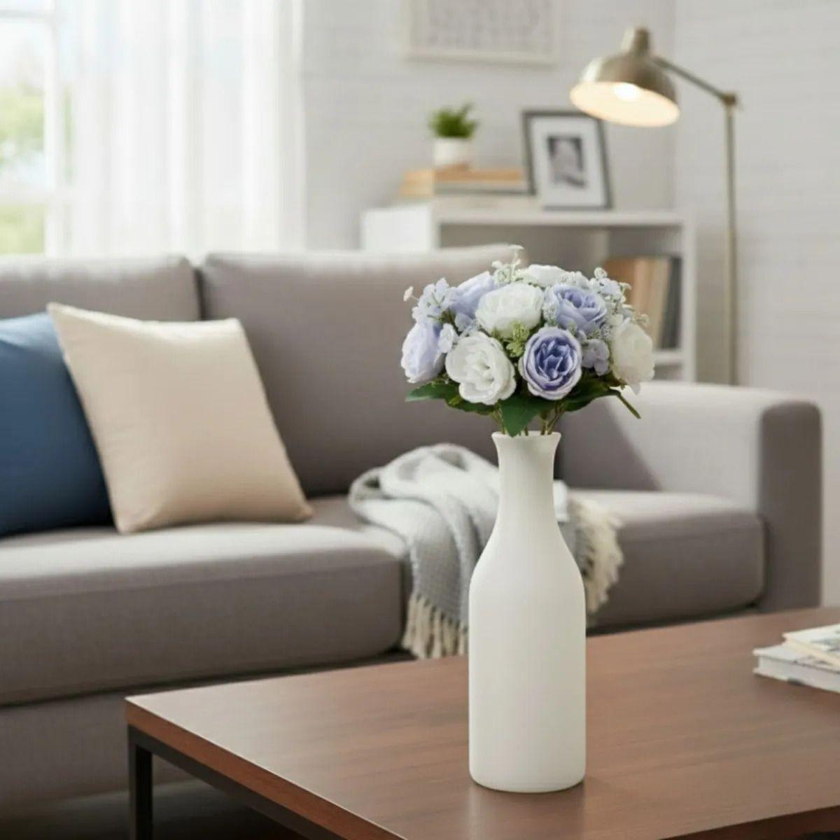 Set 2 Ramo Artificial Rosas Galantes Distinción Eterna Jhn-6