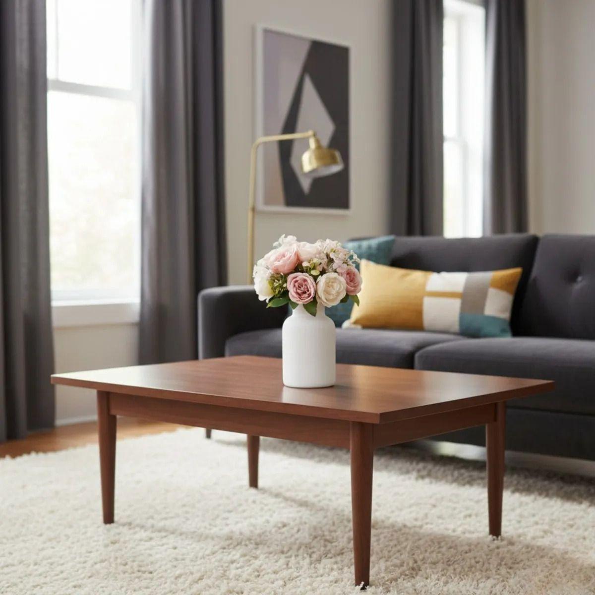 Set 2 Ramo Artificial Rosas Galantes Distinción Eterna Jhn-7