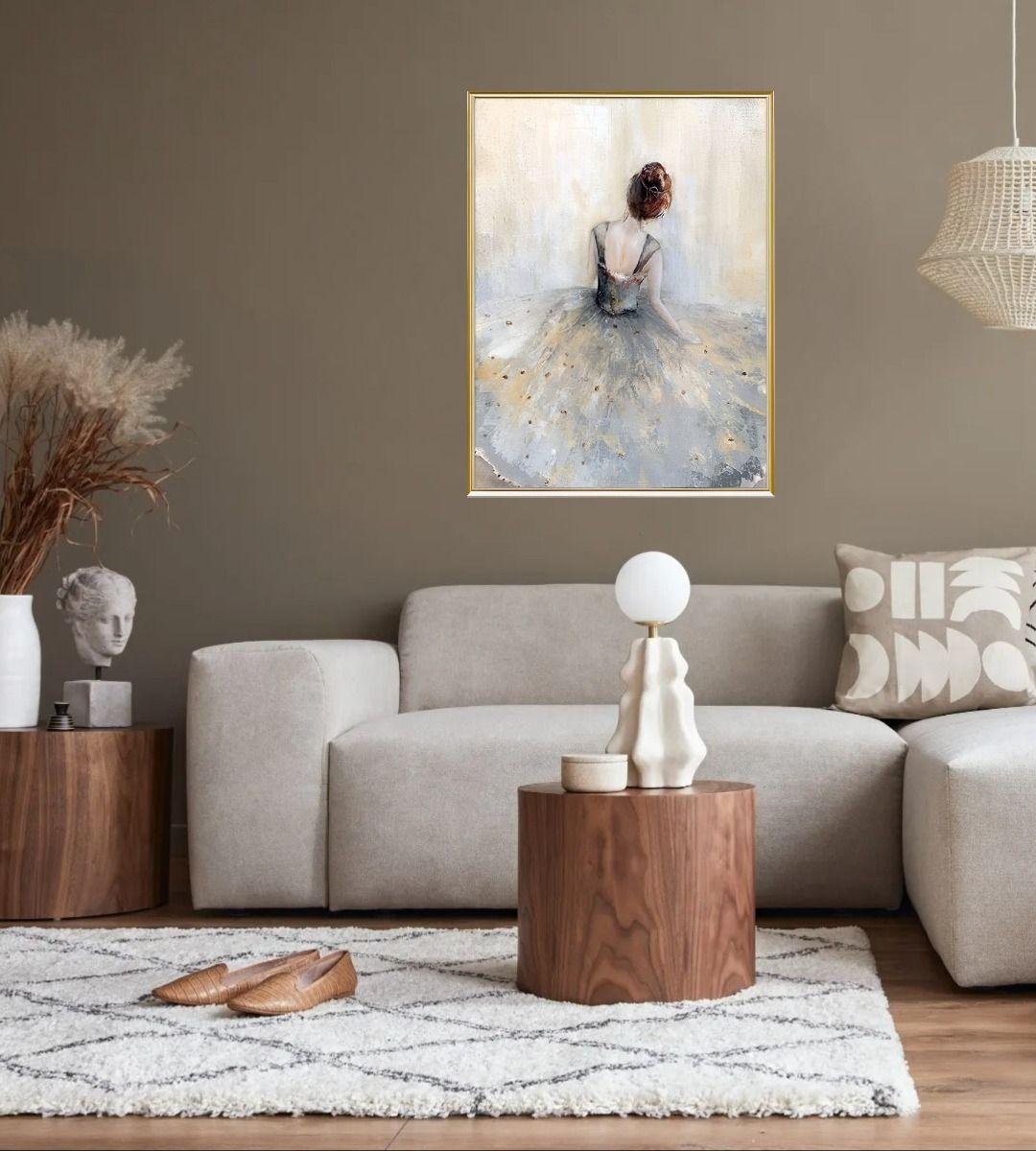 Cuadro Decorativo Pared Bailarina Ballet Arte Pintura Jhn-8