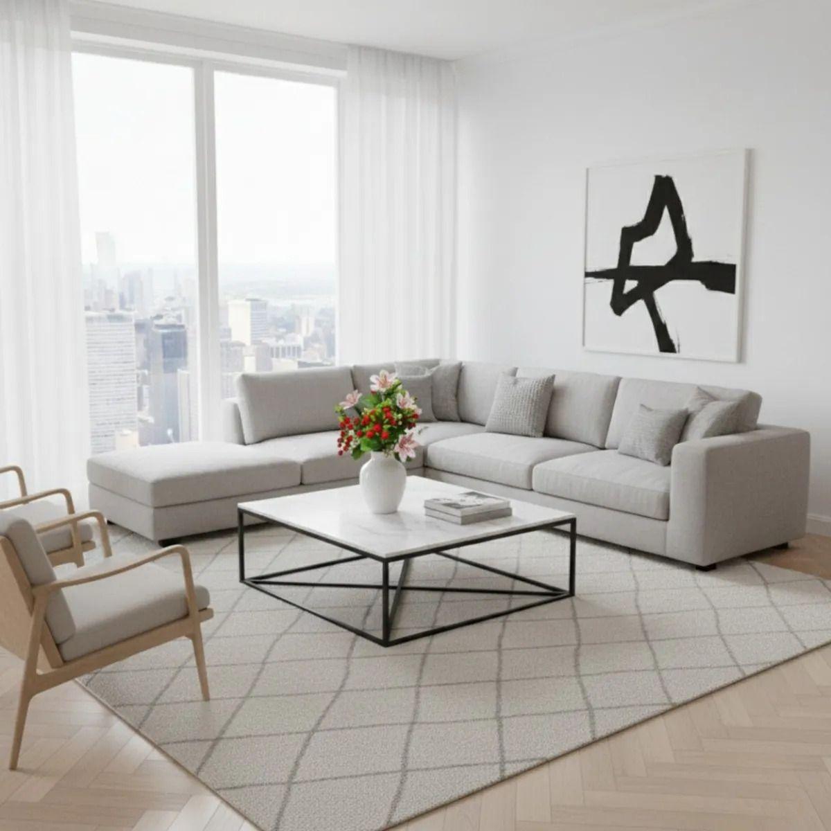 Set 2 Ramo Artificial Mixto Armonía Floral Silvestre Jhn-5