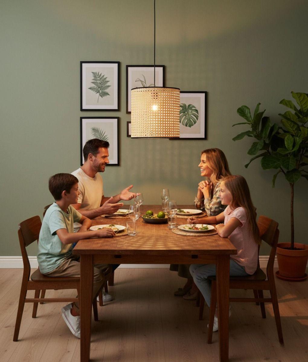 Lámpara Colgante Decorativa Elegante Natural Moderna Jhn-4