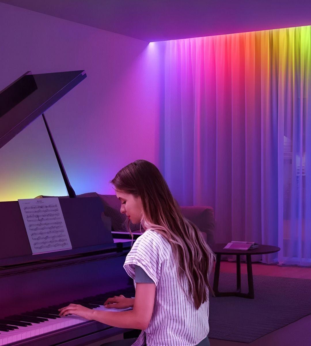 Cinta De Luces LED RGB Iluminación Decorativa 24V 10m Jhn-6