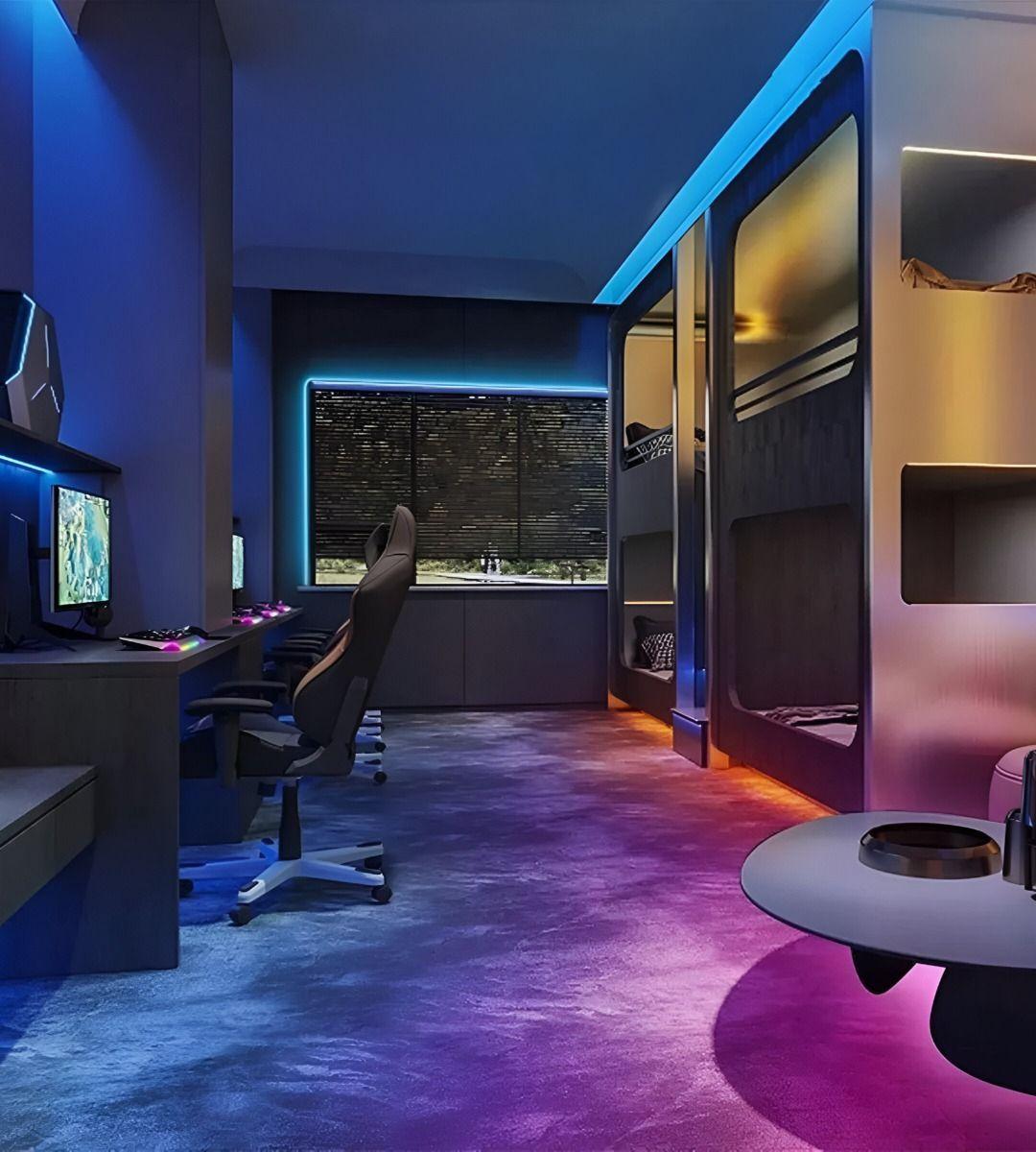 Cinta De Luces LED RGB Iluminación Decorativa 24V 10m Jhn-7