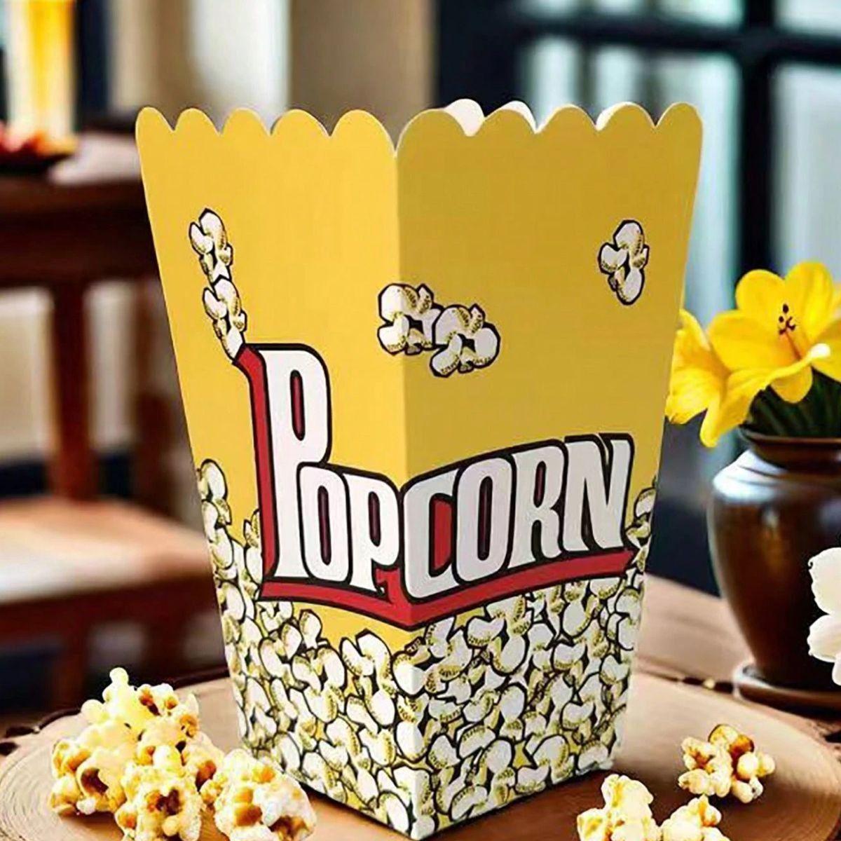 Set 6 Caja Cabritas Palomitas Maíz Colores Variados Jhn-4