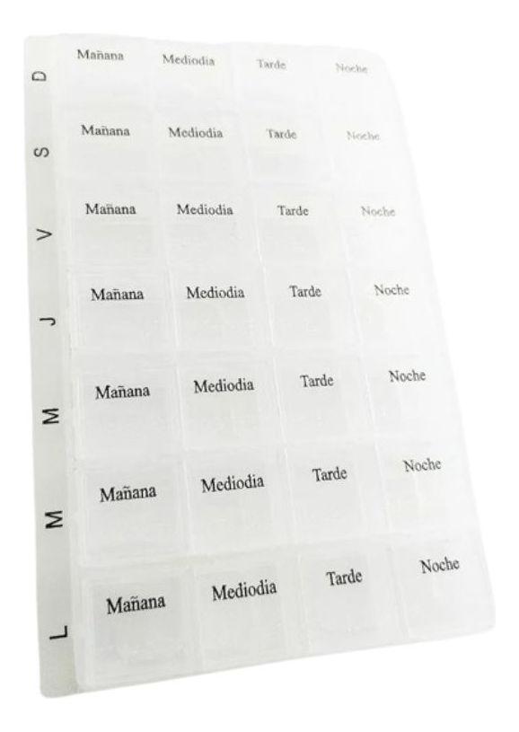 SET 3 PASTILLEROS SEMANAL ORGANIZA CONTROL MEDICAMENTO LAU-0