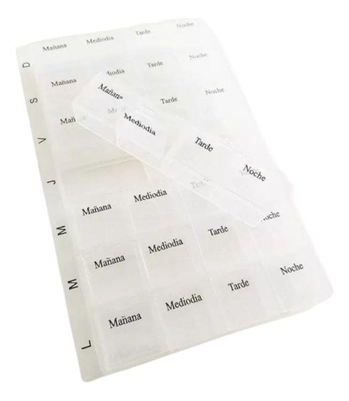 SET 3 PASTILLEROS SEMANAL ORGANIZA CONTROL MEDICAMENTO LAU-1