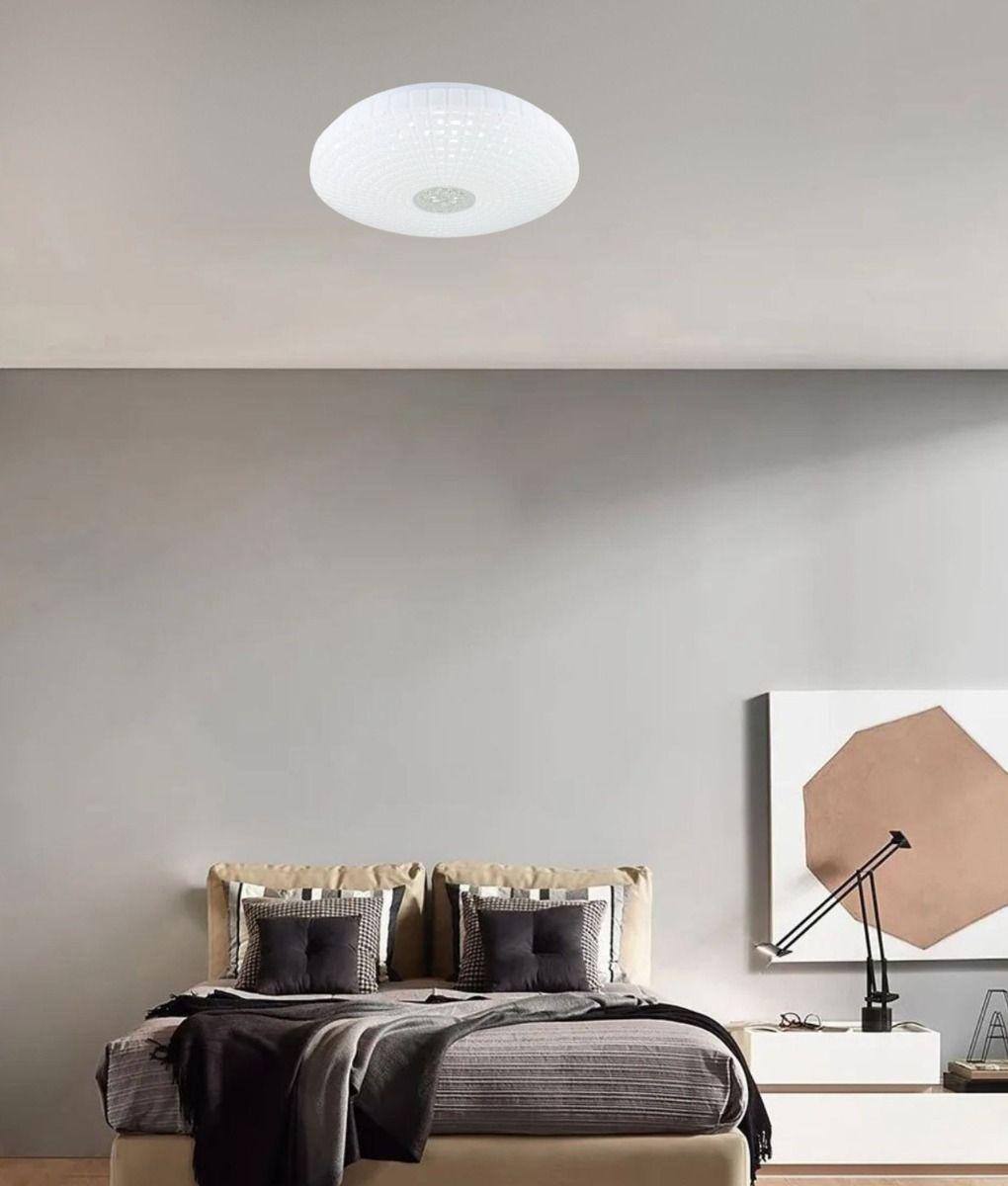 Lámpara Techo Decorativa Elegante Texturizada Sutil Jhn-2