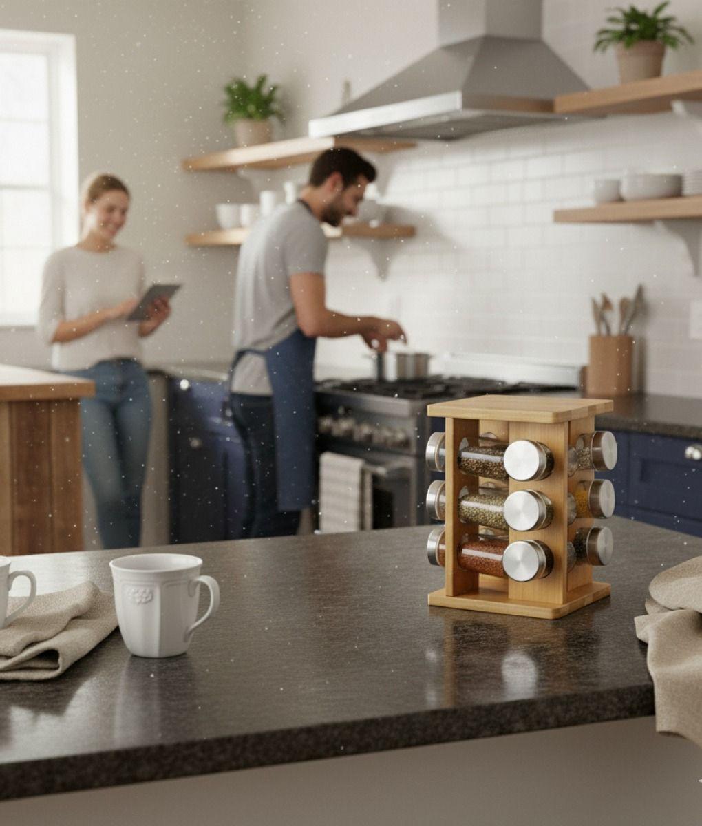 Especiero Organizador Decorativo Almacenamiento Elegante Jhn-3