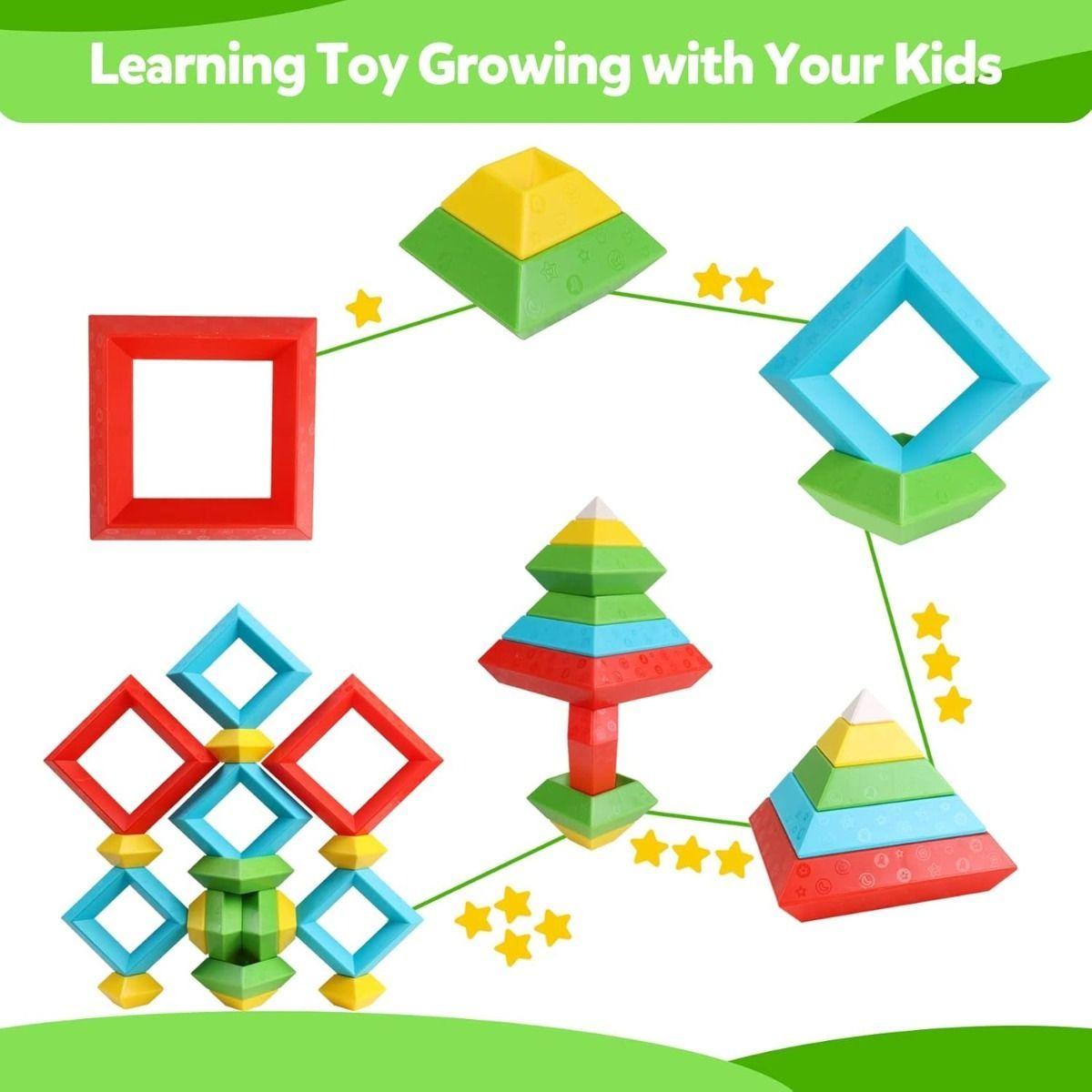 Juguete Construcción Creatividad Educativo Rompecabeza Jhn-5