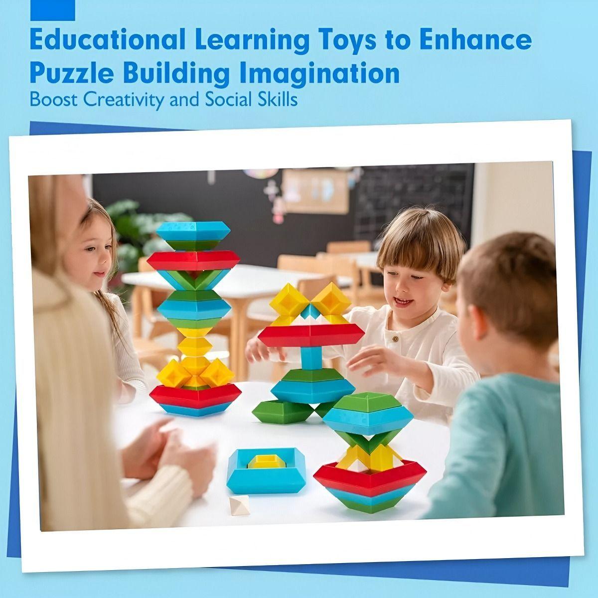 Juguete Construcción Creatividad Educativo Rompecabeza Jhn-8