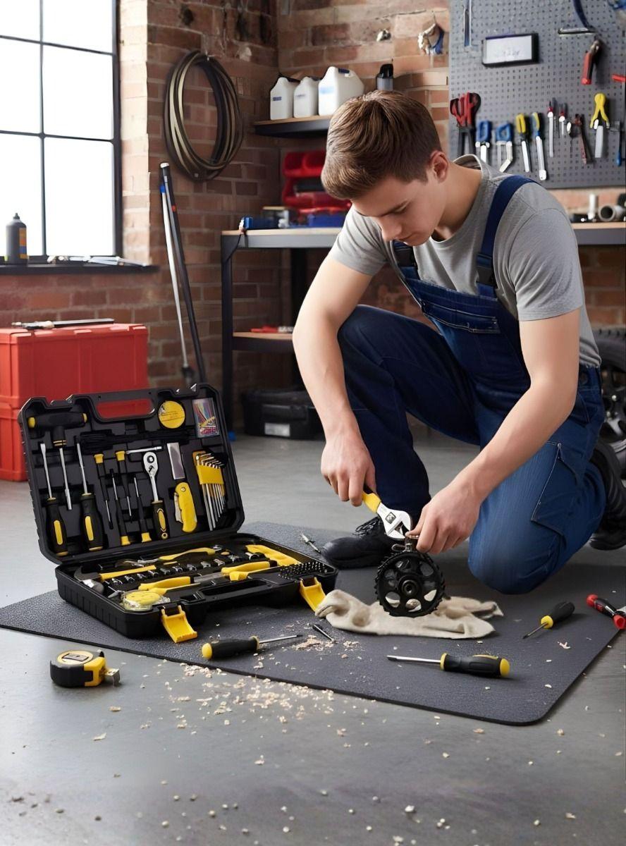 Kit Herramientas Mecánicas Manuales Combinadas Maletín Jhn-3