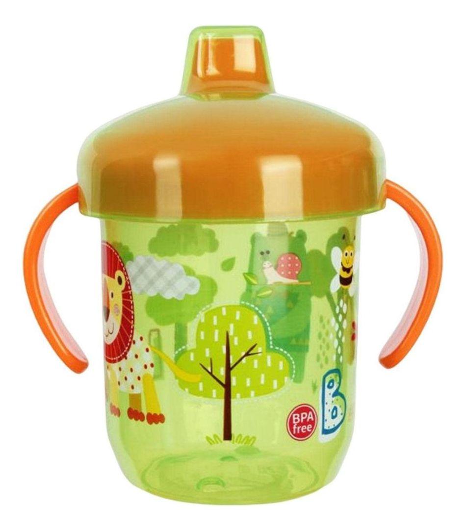 SET 4 VASOS CON PICO PAJILLA PARA NIÑOS PEQUEÑOS LAU-0