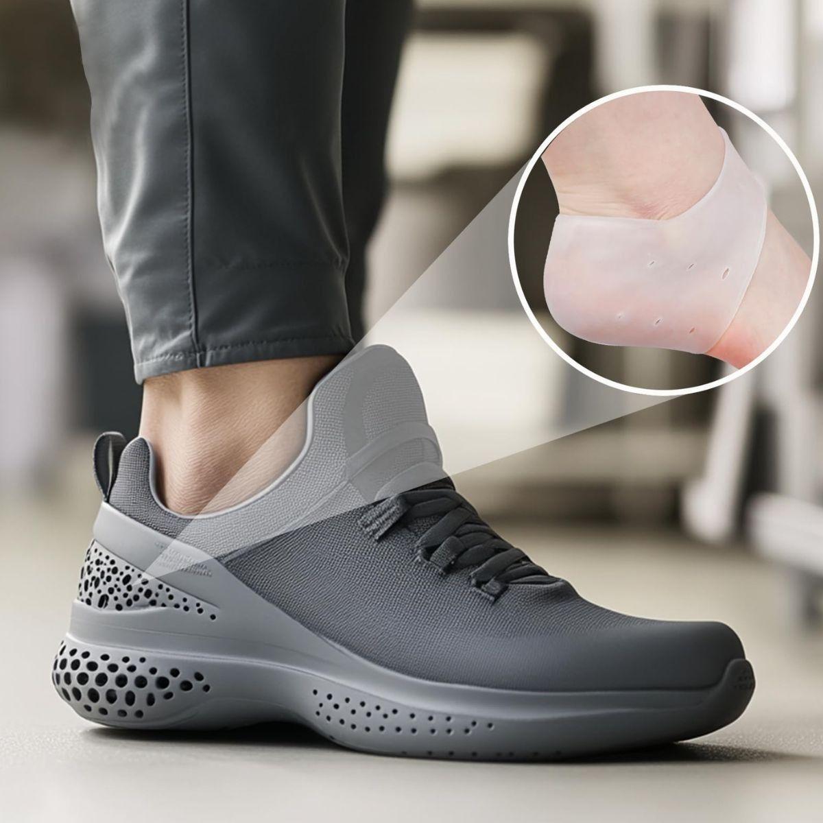 SET 8 PLANTILLAS DE GEL TALONERA REUTILIZABLE AJUSTABLE LAU-9