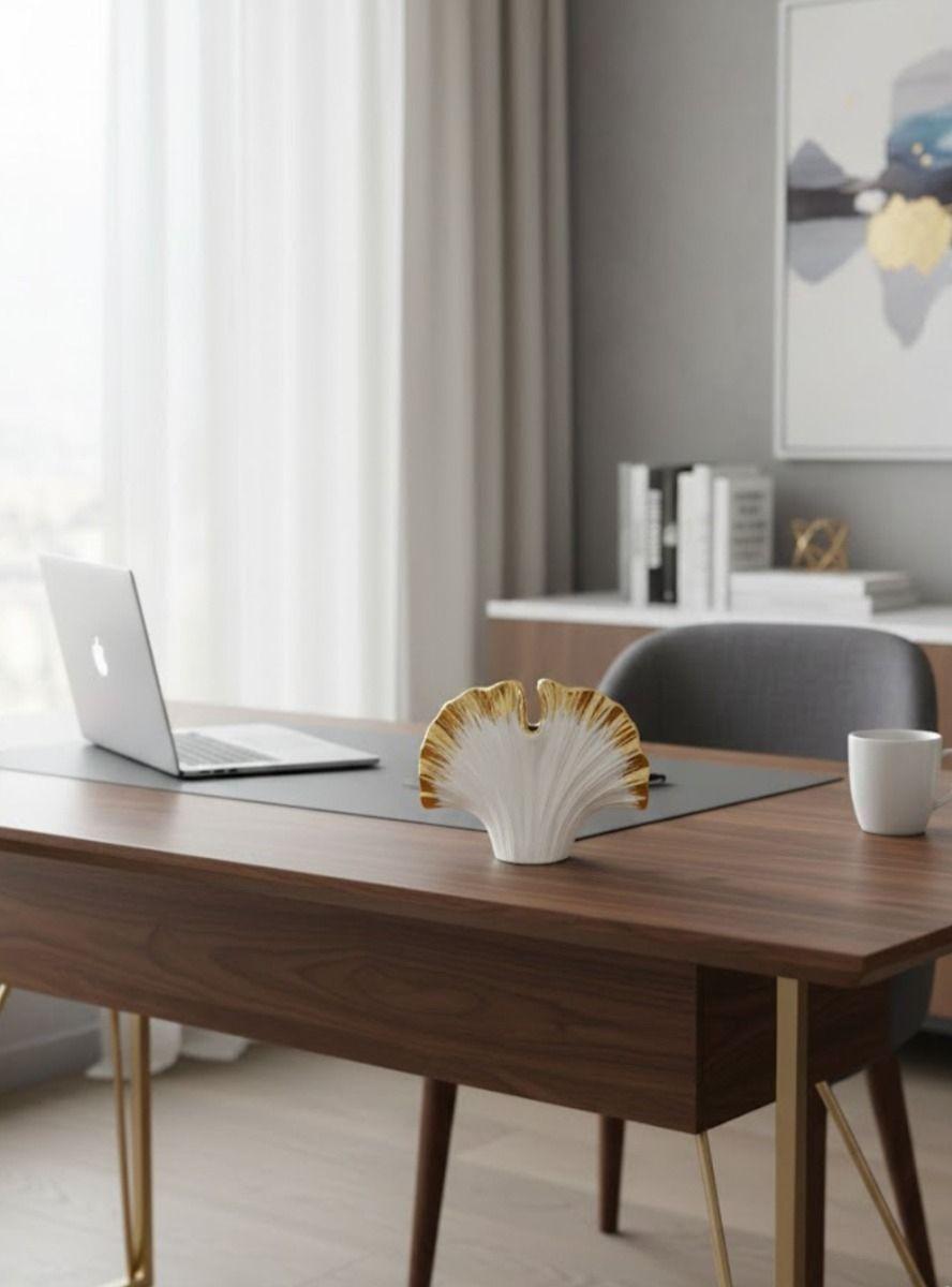 Figura Decorativa Adorno Mesa Diseño Orgánico Estatua Jhn-7