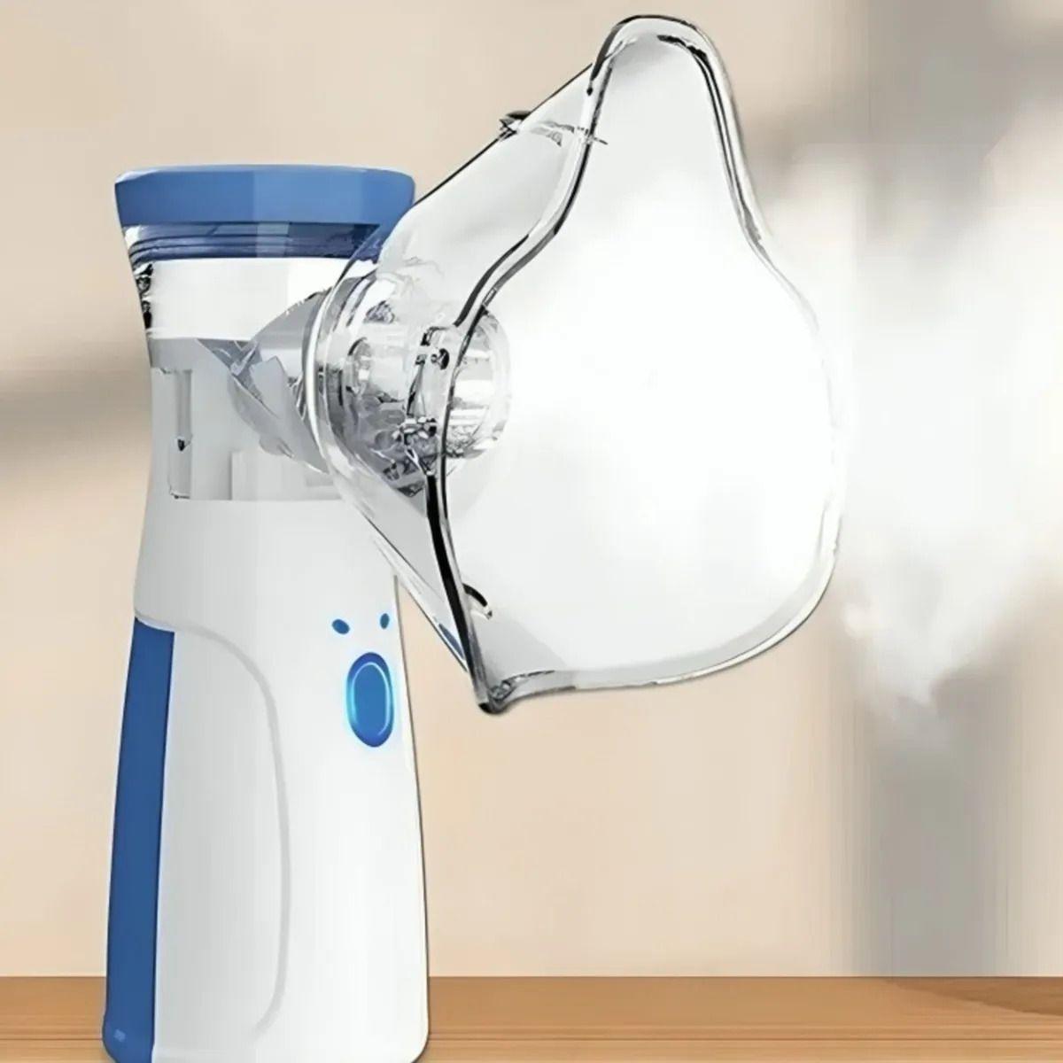 Nebulizador Portatil Ultrasónico Malla Recargable Pilas ALJ-4