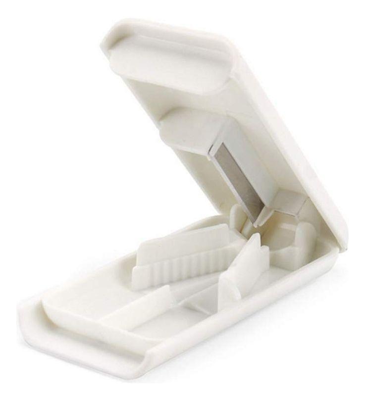 SET 10 PASTILLERO CORTADOR DIVISOR 2 EN 1 PORTATIL LAU-0