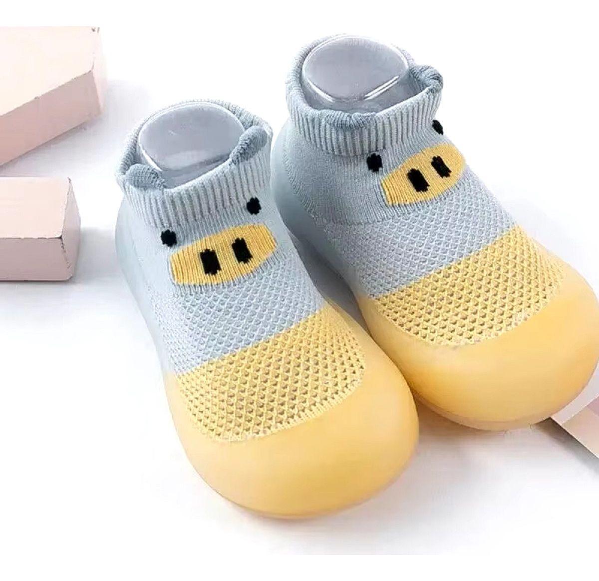 Set de 2 Zapato Antideslizante Calcetín Bebé Suave Jhn-8