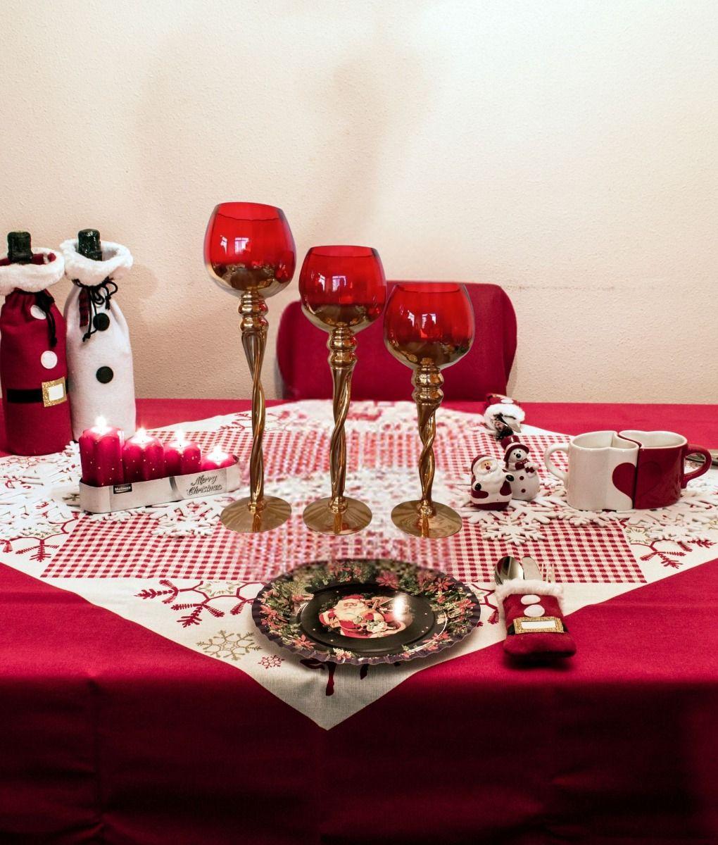 Set Portavelas Decorativos Copa Elegancia Hogar Jhn-6