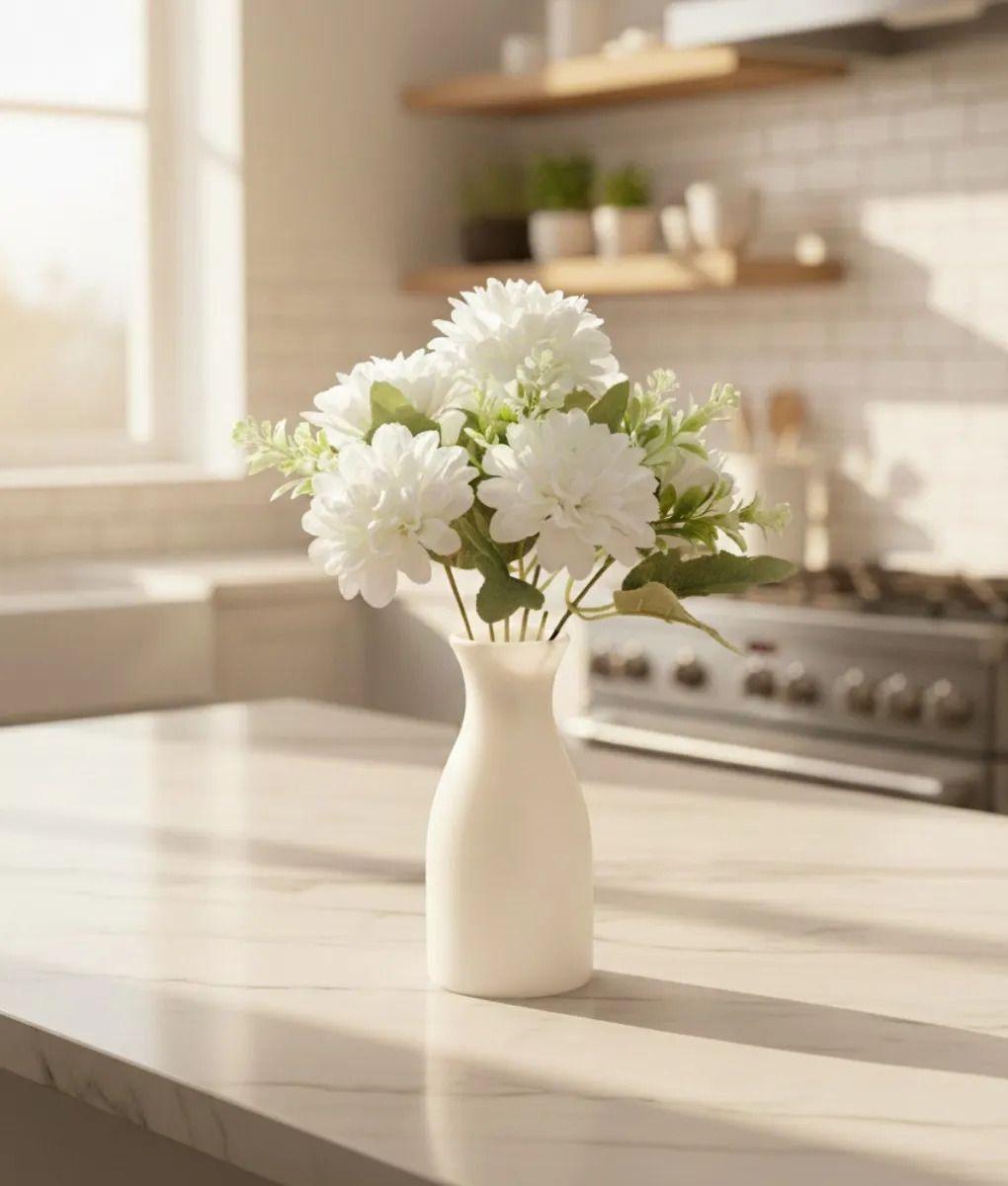 Set 4 Ramo Floral Artificial Fantasía Encanto Campestre Jhn-9