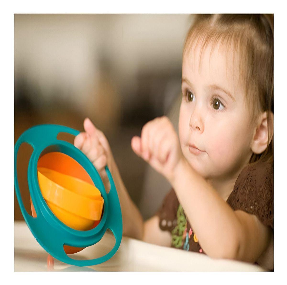 Set 3 Platos Tazon Equilibrio Divertido Niños Bebes Lau-6