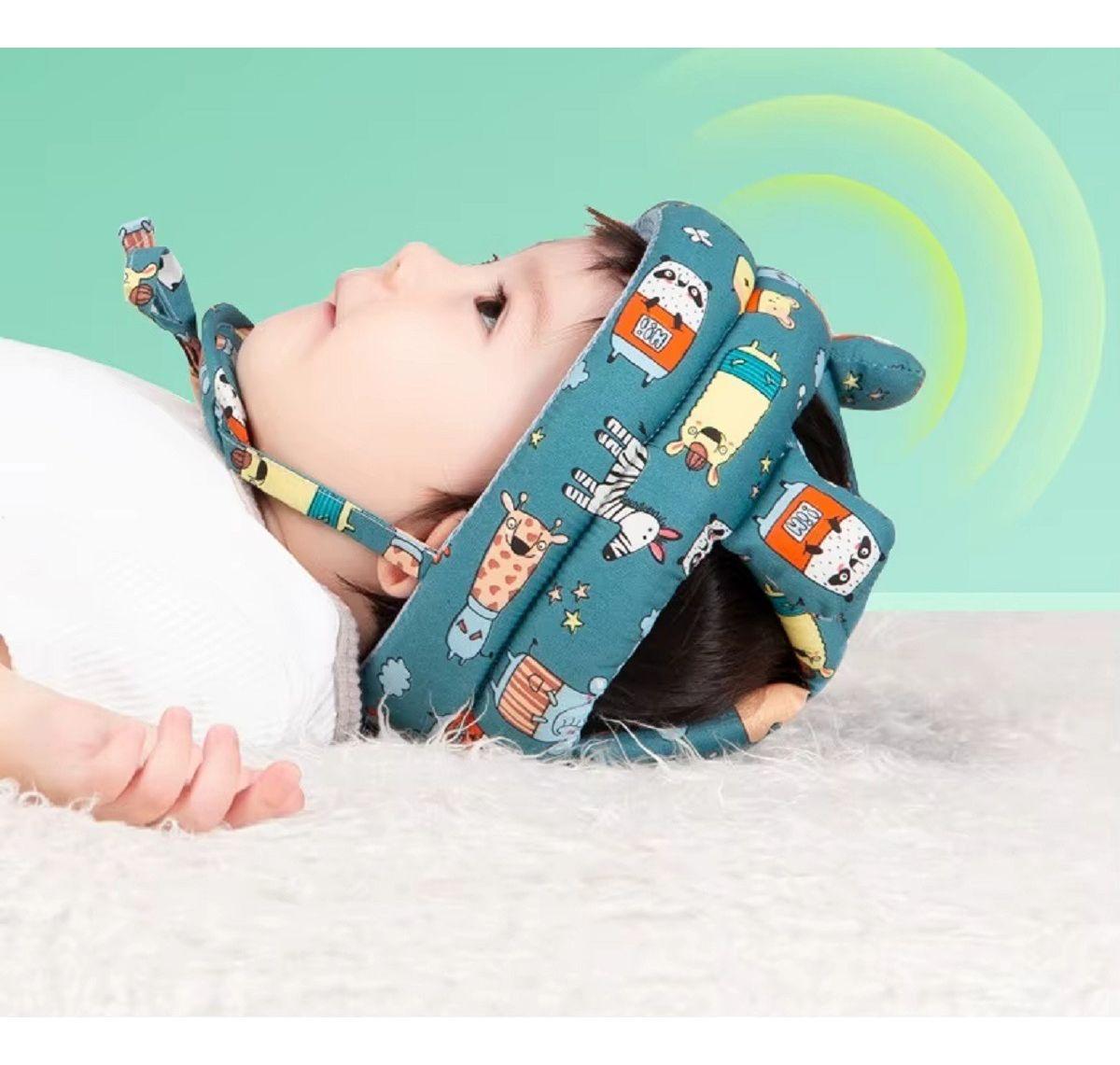 Set 2 Cascos Esponjas Antigolpes Protector Suave Bebe Lau-9