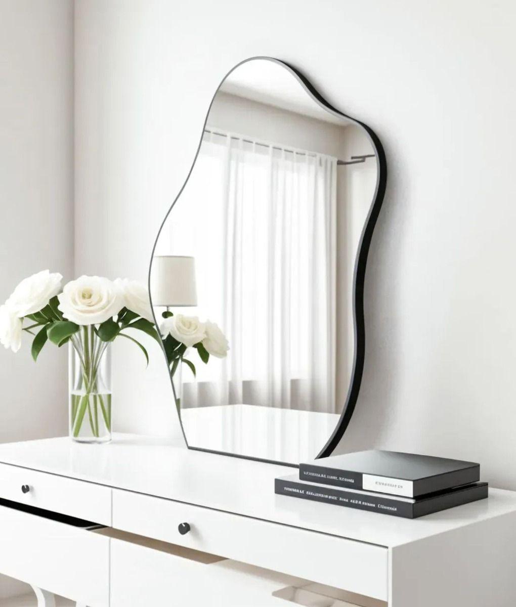 Espejo Irregular Decorativo Pared Moderno Asimétrico Jhn-4