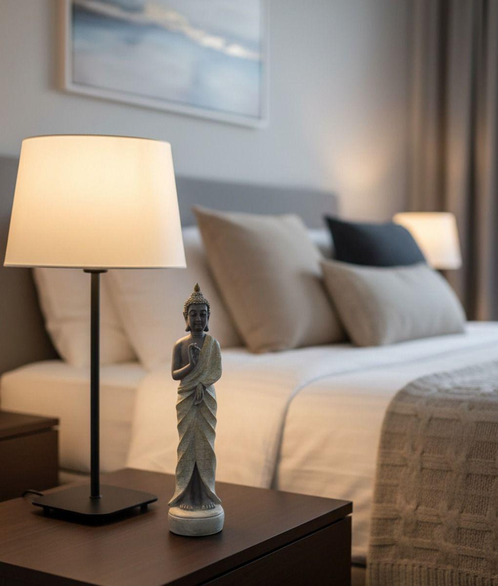 Estatua Decorativa Figura Buda Pie Serenidad Meditación Jhn-8