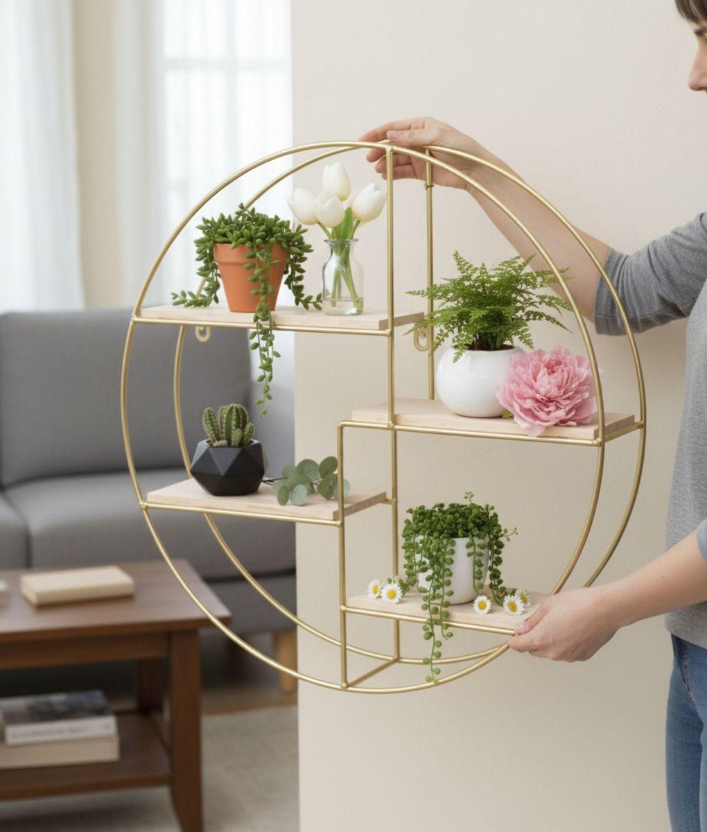 Porta Macetas Soporte Multifuncional Decorativo Adorno Jhn-3