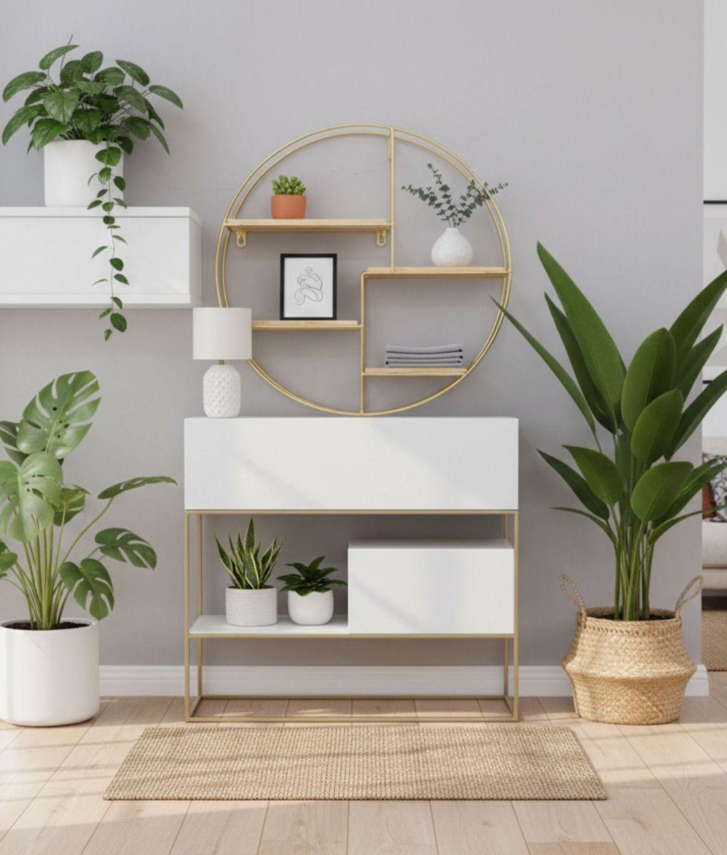 Porta Macetas Soporte Multifuncional Decorativo Adorno Jhn-8