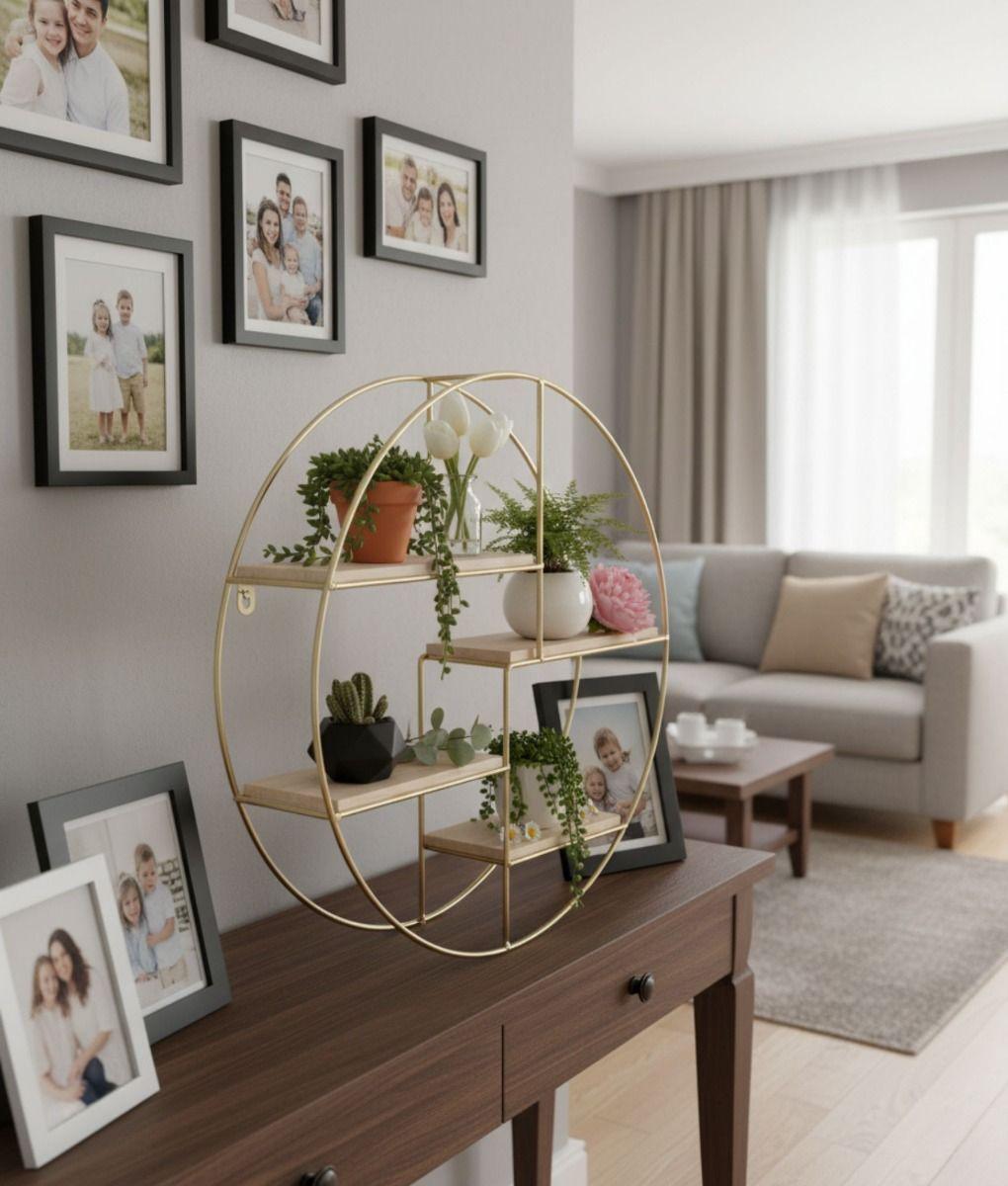 Porta Macetas Soporte Multifuncional Decorativo Adorno Jhn-9