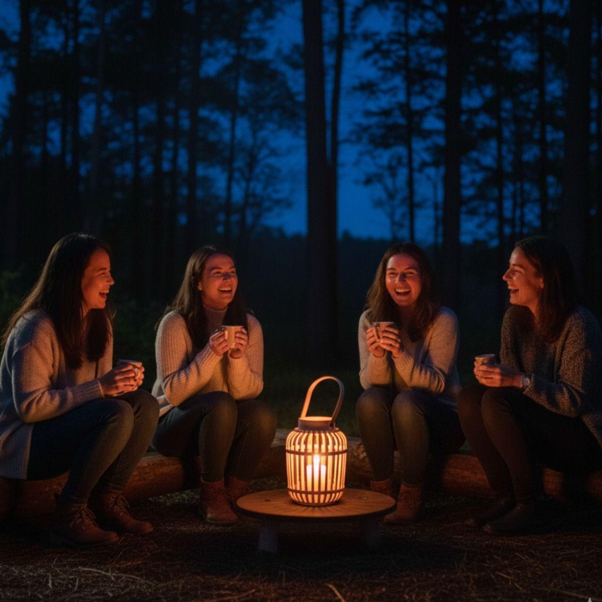 Portavelas Decorativo Farol Calidez Textura Hogar Jhn-3